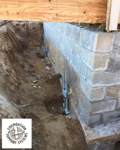 Foundation Support Systems Underpinning needs for foundation cracking.